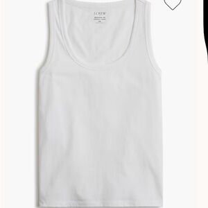NWT J. Crew Classic Ivory Tank Top